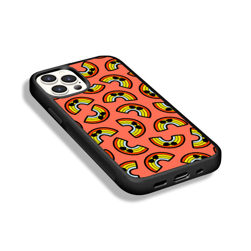 Creative Summer Rainbow All-Inclusive Soft Edge Phone Case