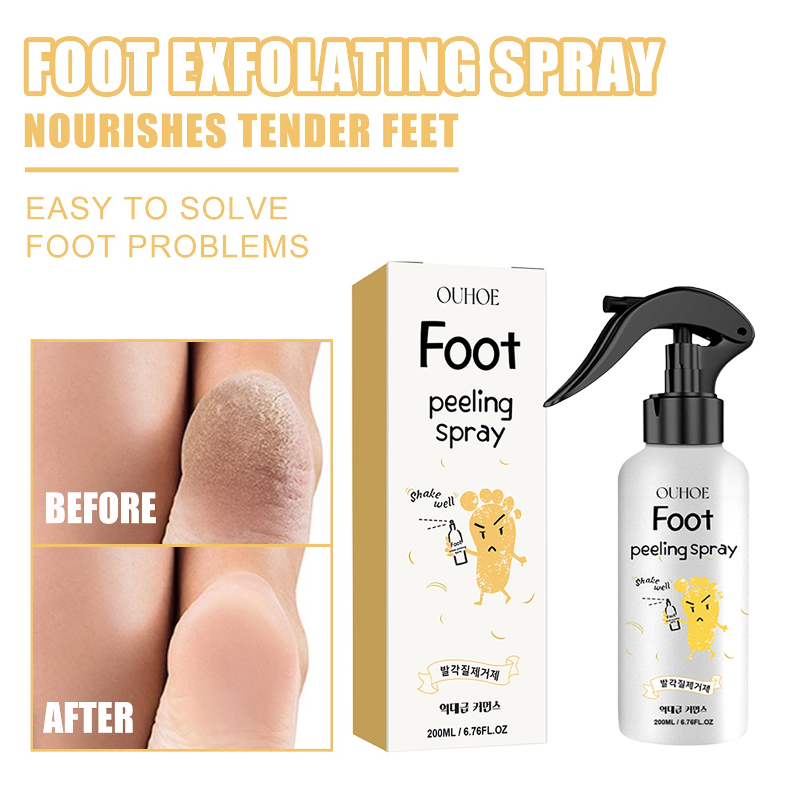 Foot Exfoliating Spray