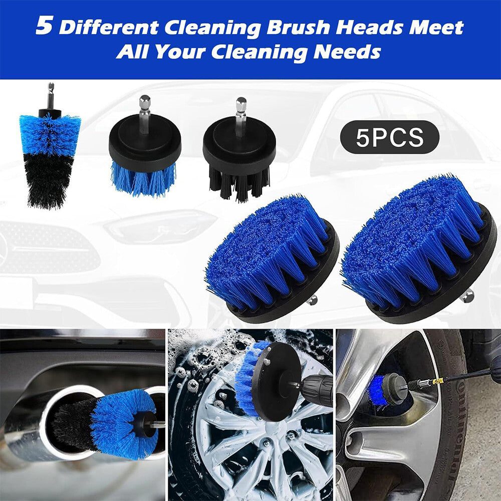 40PCS Car Detailing Brush Set Soft Brush Interior Wheel Valet Pro Cleaning Kit