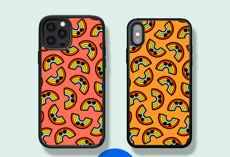 Creative Summer Rainbow All-Inclusive Soft Edge Phone Case