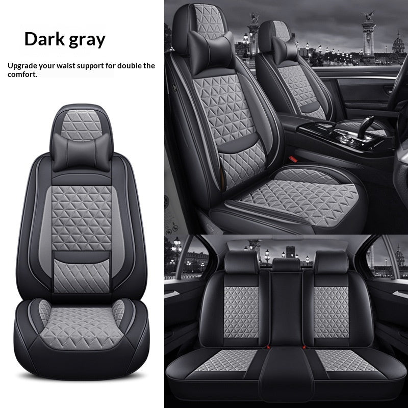 Car Full-wrap Seat Covers With Winged Cotton Padding