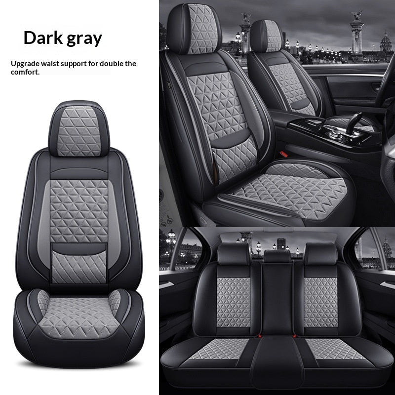 Car Full-wrap Seat Covers With Winged Cotton Padding