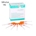 50pcs Disposable Professional Cannula Piercing Sterile Needles